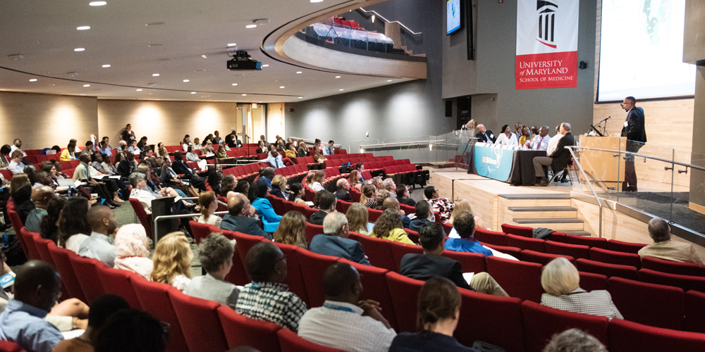 Country directors reviewed progress and challenges in Tanzania, Nigeria, Rwanda, Mali, Kenya, Malawi, Botswana, and Zambia during a panel discussion at the UMB Global Health Summit.