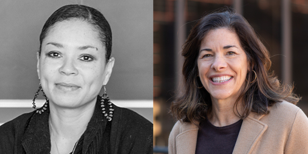 Headshots of Lynn Michalopoulos & Joan Pittman