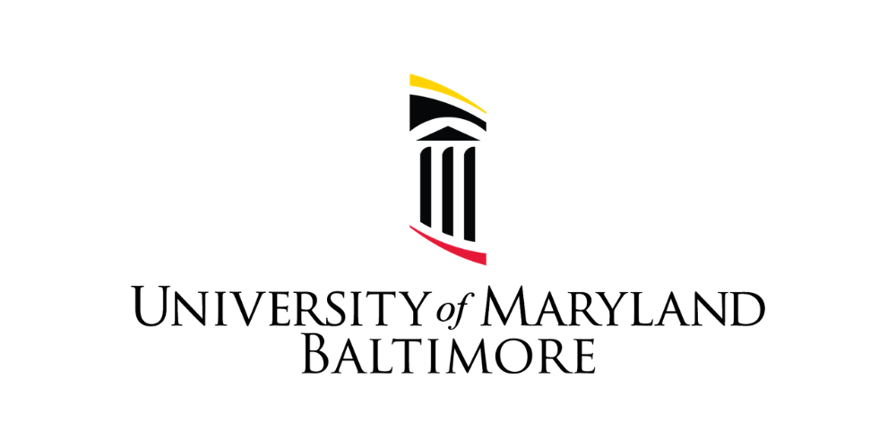 Logo for the University of Maryland, Baltimore