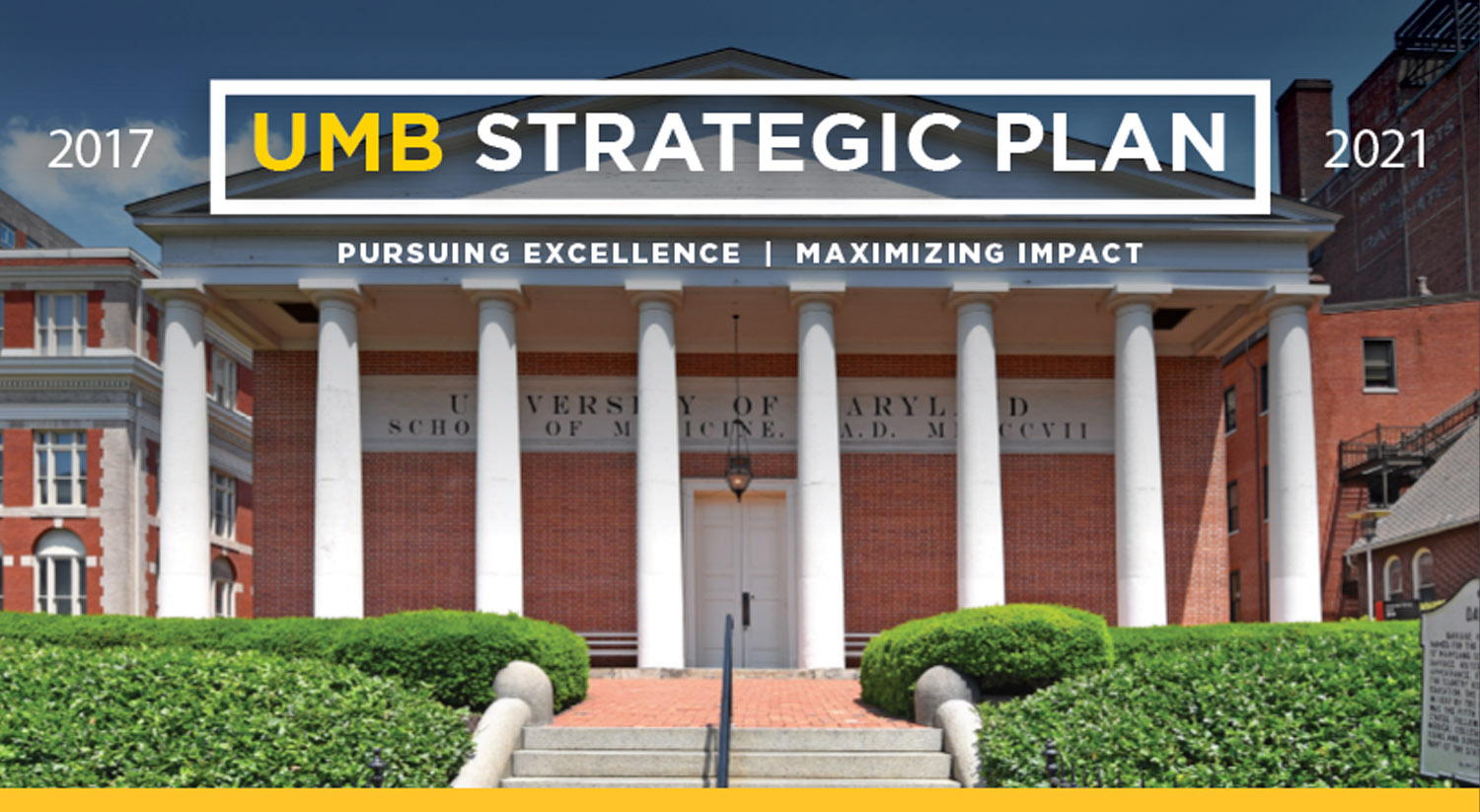 UMB Strategic Plan Cover 2017-2021