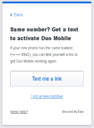 DUO same number