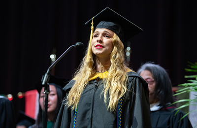 Universitywide Story - Student Speaker