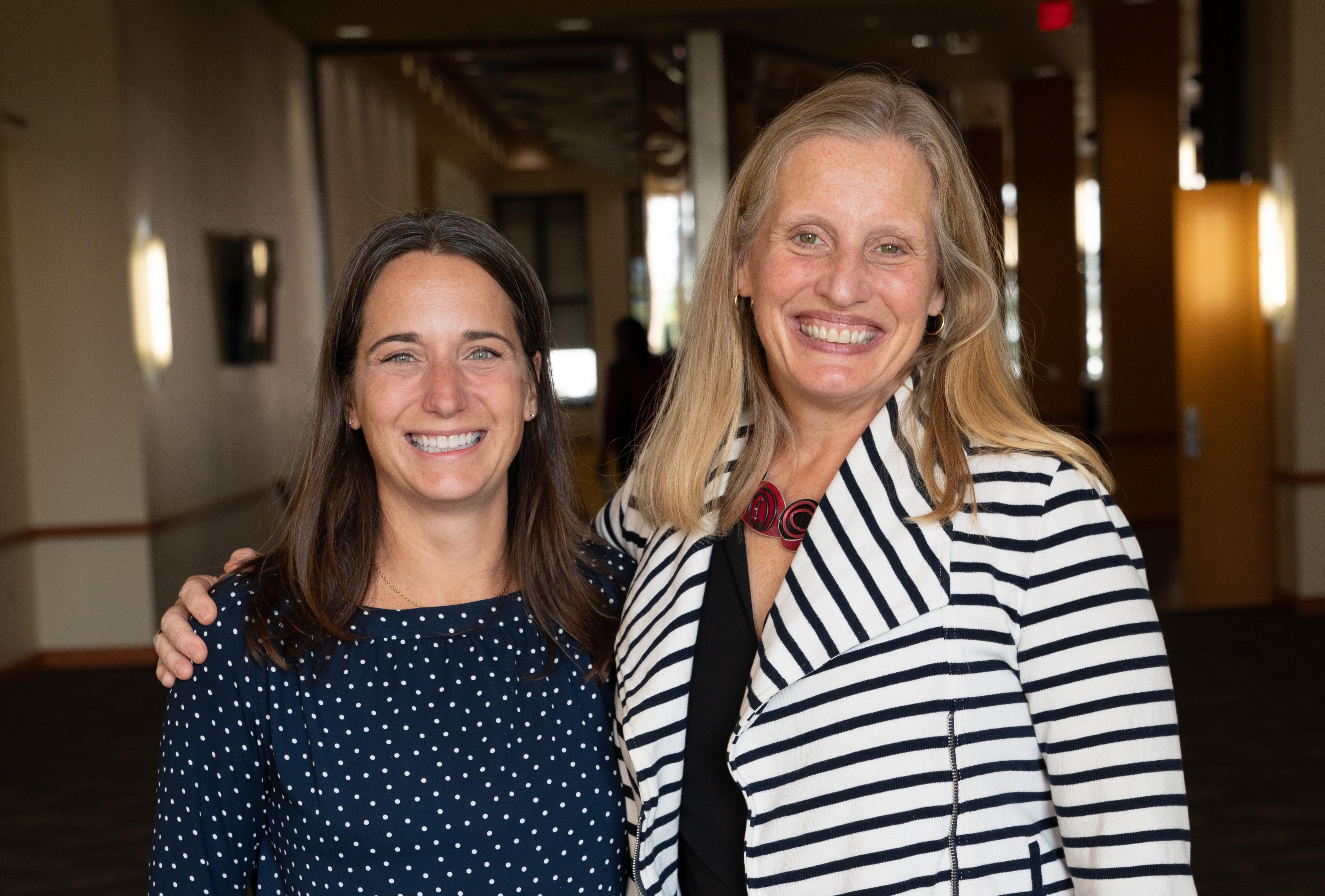 Molly Secorturner with mentor Virginia Rowthorn