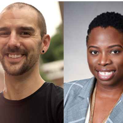 Headshots of Dr. Elias Snyder & Dr. Charlotte Nwogwugwu