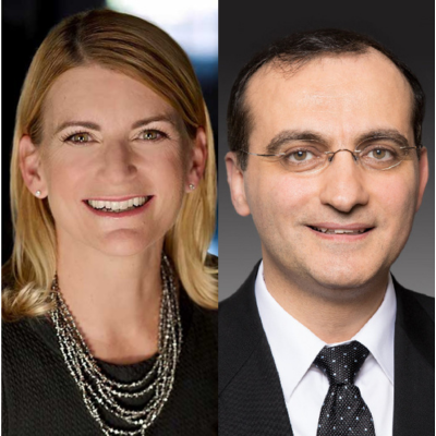 Dr. Nicole Brandt and Dr. Daniel Mansour