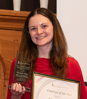 Elizabeth Main, 2024 Employee of the Year