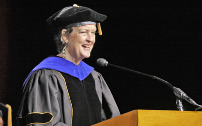 Jody Olsen, PhD, MSW, director of the Peace Corps. 
