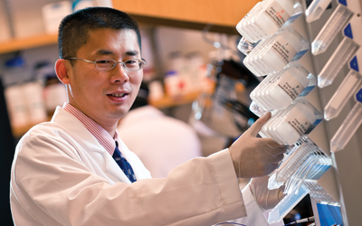 Bruce Yu, PhD, professor in the Department of Pharmaceutical Sciences (PSC) at the University of Maryland School of Pharmacy