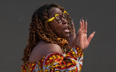 Lady Brion, spoken-word performer