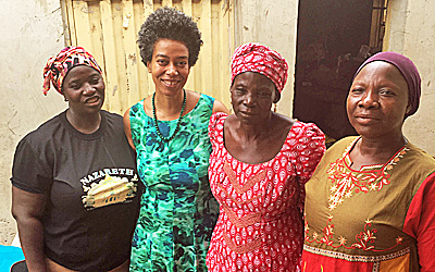 Nursing student in Liberia 