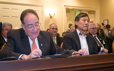 Perman and Loh testify before the House Appropriations Committee