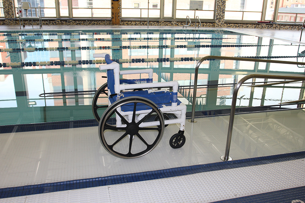Campus Center URecfit Pool Wheelchair