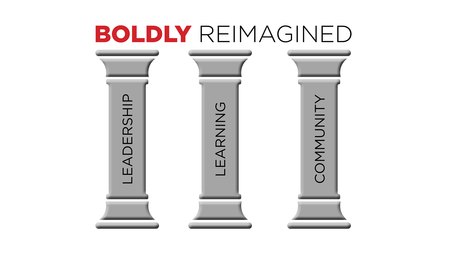 Boldly Reimagined: Leadership, Learning, Community