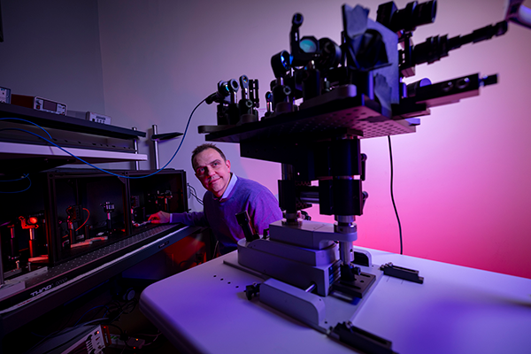 researcher in the lab