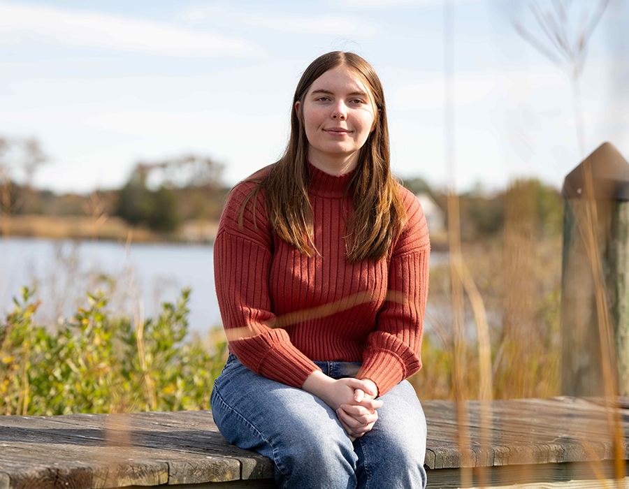 Amanda Bair on the Eastern Shore