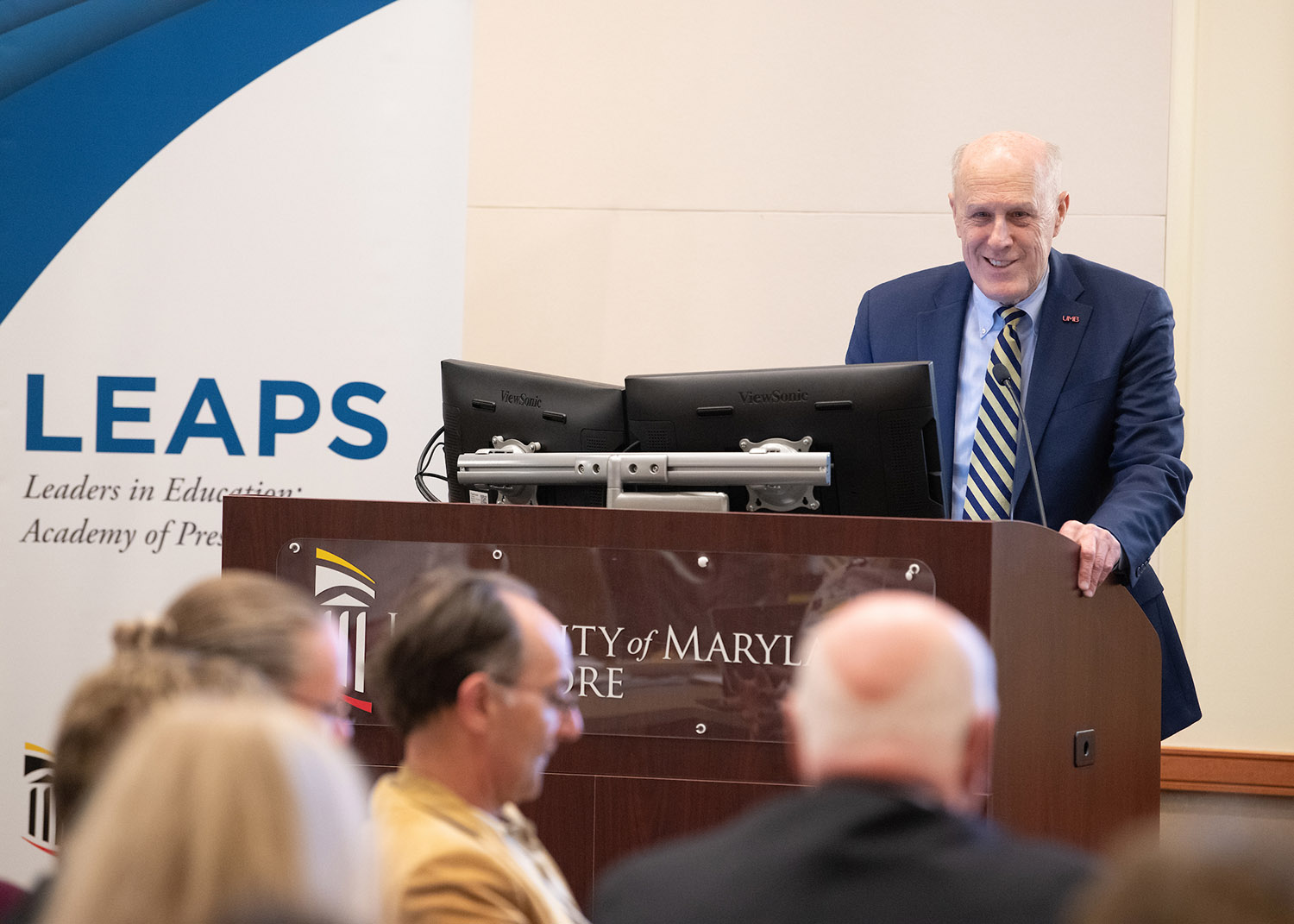 President Jarrell speaking